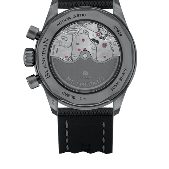Blancpain Replica Watch Fifty Fathoms Bathyscaphe Chronographe Flyback, Black ceramic, 43.6mm, 5200-0130-B52A