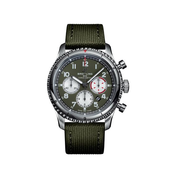 Breitling Replica Watch Aviator 8 B01 Chronograph 43 Curtiss Warhawk, AB01192A1L1X1