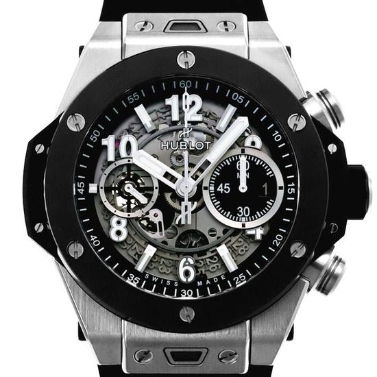 Hublot Replica Watch Big Bang Unico Titanium Ceramic 44mm, Titanium and Black Ceramic, 421.NM.1170.RX