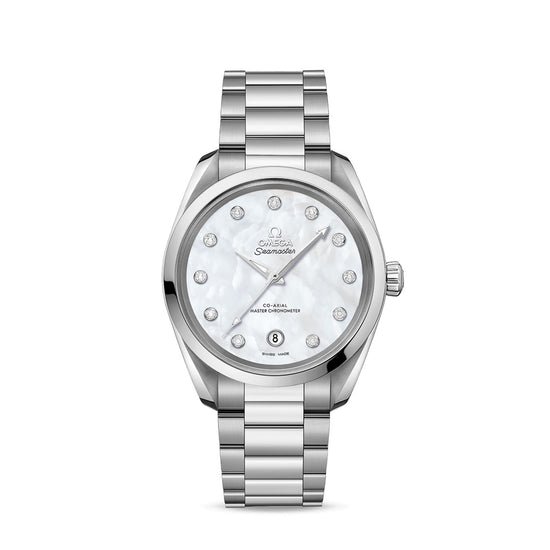 Omega Replica Watch Seamaster AQUA TERRA 150M CO‑AXIAL MASTER CHRONOMETER LADIES  220.10.38.20.55.001