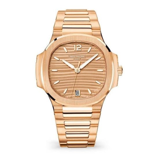 Patek Philippe Replica Watch Nautilus Ladies Automatic Watch, 18k Rose Gold, 35,2mm, 7118/1R-010