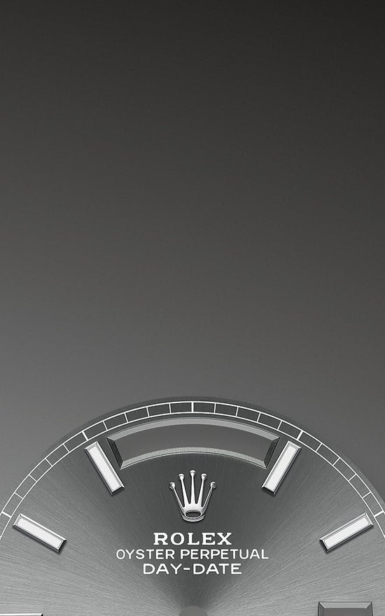 Rolex Replica Watch Day-Date 40 White gold 228239-0060